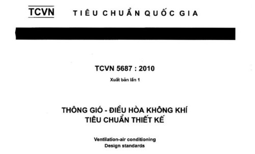 TCVN 5687:2021 Thông gió - Điều hòa không khí - Tiêu chuẩn thiết kế
