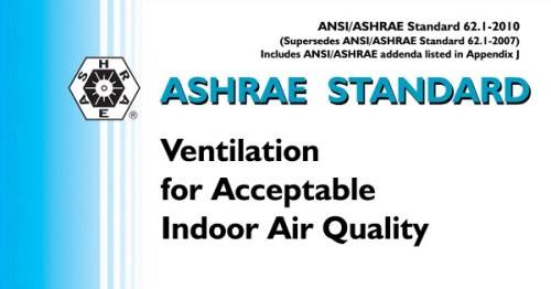 Tiêu chuẩn ASHRAE 62.1-2010 về thông gió