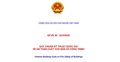 Quy chuẩn QCVN 06 :2010/BXD Quy chuẩn kỹ thuật quốc gia về an toàn cháy cho nhà và công trình