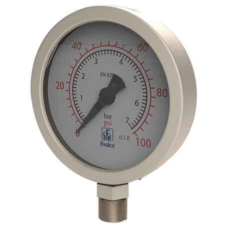 Đồng hồ đo áp suất FP21/FP22 - Stailess Steel Pressure Gauge